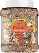 GevaGrow - Western Wildflower Seeds Regional Mix - Organic, Non-GMO - 100% Pure Seed - 18 Different Wildflowers Seeds of Annual and Perennial, 1LB Tub by GreenHaven Gardens