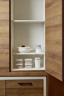 Nxconsu Cabinet Shelf Expandable Organizer Riser Rack for Kitchen Pantry Cupboard Under Sink Countertop Home Organization Extra Storage Space Saver Heavy Duty Metal Edgeless Design White Extra Large by CozyNest Decor