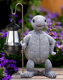 Garden Turtle Statue with Solar Lantern - Outdoor Garden Decor for Outside Yard Patio Balcony Lawn Decor - Unique Gardening Gifts for Mom Grandma by GreenHaven Gardens