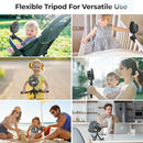 COMLIFE Misting Baby Stroller Fan, Rechargeable Battery Operated, 270° & 360° Pivoting, 50ml Portable Water Sprayer Misting Fan with Flexible Tripod Clip on Car Seat Crib Treadmill Bunk Bed by TinyTreasures Baby Boutique
