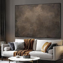 SIGNWIN 46"x60" Extra Large Framed Wall Art Neutral Cloudy Abstract Illustration, Soft Atmospheric Design for Home Living Room Bedroom Decor (Frame Assembly Required) by CozyNest Decor