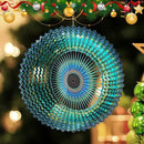 FONMY Wind Spinner Mandala Starry Sky 12 inch 3D Stainless Steel Laser Cut Metal Art Geometric Pattern - Hanging Wind Spinner, Kinetic Yard Art Decorations - Indoor/Outdoor Décor by GreenHaven Gardens