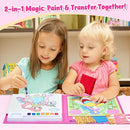 JoyCat Paint with Water Coloring Books, Art & Craft Activity, Princess No Mess Art for Kids Ages 4-8, Craft Kits & Supplies, DIY Creative Activity, Presents for Girls & Boys by TinyTreasures Baby Boutique
