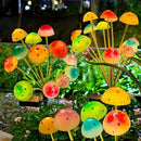 Solar Garden Lights, 2 Pack Solar Mushroom Lights Outdoor, Gifts for Woman Mom Grandmom Mothers Day, Upgraded 24LED Mushroom Flower Light Yard Decor Outside Waterproof for Lawn Front Porch Patio by GreenHaven Gardens
