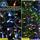 60 LED Multicolor Twinkling Christmas String Lights Plug in, 17 of 60 Lights Twinkle,Connect up to 45 Sets,UL Certified 22 Ft Mini Twinkle Christmas Tree Lights,Indoor Outdoor Use by TinyTreasures Baby Boutique