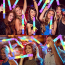 100-Count Foam Glow Sticks Party Pack - 4 Colors, Steady Bright Light Up Sticks for Weddings, Birthdays, Christmas, Halloween | Foam Glow Sticks Bulk Reusable, 6-Hr Glow, Eco-Friendly Foam by TinyTreasures Baby Boutique