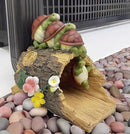 Funny Turtle Gutter Downspout Extender Statue, Garden Ornament, Decorative Gutter Extension Downspout, Perfect Rain Diverter for 3"x4" Downspouts, Eco-Friendly Resin, Outdoor Decor Gift (8 In) by GreenHaven Gardens