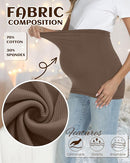 3 Pack Maternity Belly Bands for Pregnant Women Cotton Stretch Ribbed Pregnancy Support Belt Pants Extender by TinyTreasures Baby Boutique