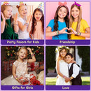 Friendship Bracelet Making Kit for Girls - DIY Bracelets Maker Art and Craft Kits for Kids - Jewelry String braiding Set Toys for Age 6 7 8 9 10 11 12 Year Old Girl Christmas Birthday Gifts - Purple by TinyTreasures Baby Boutique