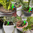 New Upgrade Plant Self Watering Spikes Devices, Plant Drip Irrigation System with Slow Release Control Valve Switch - Adjustable Watering Devices for Outdoor Indoor Garden Plants (16, Orange+Green) by GreenHaven Gardens