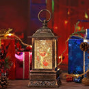 Christmas Snow Globe Cardinal Lantern, Glitter Lighted Christmas Decorations for Home with Music, Light Up Musical Snowglobe Cardinal Décor by CozyNest Decor