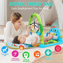 Baby Play Mat Baby Toys Tummy Time Mat Toys Musical Activity Center for Infant Toy with High-Contrast Piano Music & Light Newborn Babies Gifts for Boy Girl Babies Toy 0-6 6-12 Months Dinosaur Style by TinyTreasures Baby Boutique
