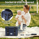 UV Sanitizer Box, 12L Ozone Portable Sanitizing and Cleaning Machine with 3-Level Timer, Foldable UV Cleaner Box for Phone, Toys, Mask, Towel, key, Ozone UV Box by TinyTreasures Baby Boutique