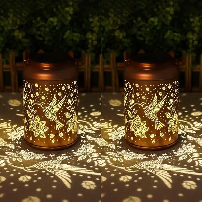 2 Pack Hummingbird Solar Lanterns Outdoor Waterproof Hanging Solar Lights, Birthday Gifts for Women, Men, Mom, Mothers Day Gifts, Outside, Patio, Outdoor, Yard, Lawn, Balcony, photo 7 of 7