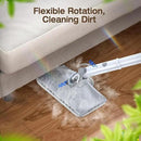 ScrubWiz Steam Mop Cleaner with Detachable Handheld Steamer, 10-in-1 Multi Accessories, Washable Microfiber Pads, 350ml and 2 Adjustable Level for Cleaning Floor, Carpet, Tile, and Grout, Light White by CozyNest Decor