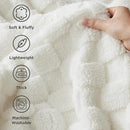 Bedsure GentleSoft King Size Blanket for Bed - Super Soft Cozy Blankets for Women Men Girls, Large Fuzzy Fleece Throw for Bedroom Decor, White,108x90 Inches by CozyNest Decor