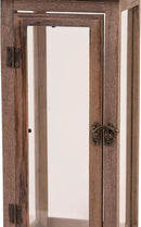 Koehler Home Decor Perfect Lodge Wooden Lantern by CozyNest Decor