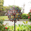 Wind Spinners for Outdoor Yard Decor, 360 Degrees Swivel Outdoor Metal Wind Spinner, 62" Wind Sculptures Garden Decor for Patio Lawn Yard by GreenHaven Gardens