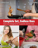 Elegant 5-Piece Walnut Wood Kitchen Utensil Set – Non-Scratch, Heat-Resistant Cooking Utensil Set with Kitchen Tongs, Spoons, Spatula & Ladle – Lightweight, Durable & Perfect for Daily Use or Gifting by CozyNest Decor