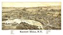 Vintage Map of Sandy Hill, New York 1884
