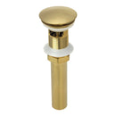 Matte Black Pop up Drain Stopper With Overflow - AK82011MB