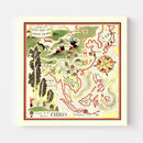 Vintage Map of China 1931