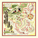Vintage Map of China 1931