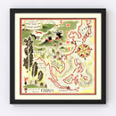 Vintage Map of China 1931