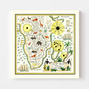 Vintage Map of South Africa, 1931