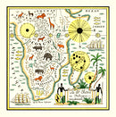 Vintage Map of South Africa, 1931