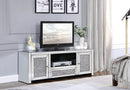 Noralie Mirrored & Faux Diamonds TV Stand (Assembled) by HouseOfZazla
