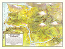 Vintage Map of Longview, Washington 1923