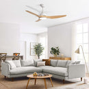 Bredoom Ceiling Fan With Remote Control And LED Light, Blades, Reversible DC Motor For Indoor / Outdoor Use by Unique Piece Furniture