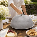 Fleur de Lis Stainless Mesh Picnic Cover by Arthur Court Designs