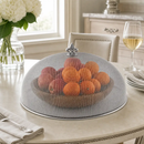Fleur de Lis Stainless Mesh Picnic Cover by Arthur Court Designs