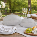 Fleur de Lis Stainless Mesh Picnic Cover by Arthur Court Designs