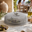 Olive Stainless Mesh Picnic Cover by Arthur Court Designs