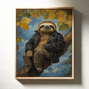 Sloth in a Leather Jacket