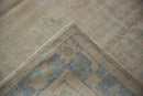 6.5x10 Vintage Distressed Oushak Carpet