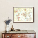 Vintage Map of New York 1926