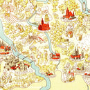 Vintage Map of Germany 1936
