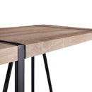 Modern Dining Table With Metal Legs For 4 - 6 Person by Unique Piece Furniture