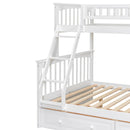 Bunk Bed With Drawers, Convertible Storage Bed by HouseOfZazla