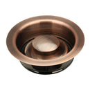 Antique Copper Kitchen Sink Garbage Disposal Flange Stopper - AK82201AC