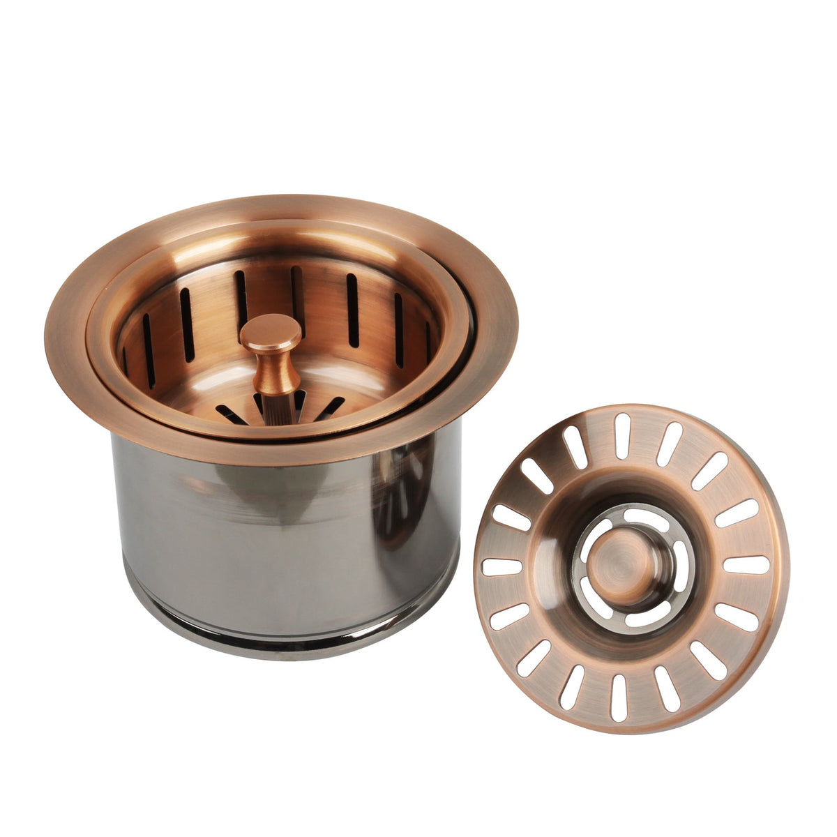 Copper Kitchen Sink Garbage Disposal Flange Stopper - AK82202C, photo 5 of 10