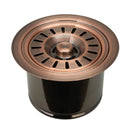 Antique Copper Kitchen Sink Garbage Disposal Flange Stopper - AK82202AC