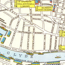Vintage Map of Glasgow, Scotland 1938
