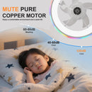 23.6" Modern RGB Ceiling Fan with Lights by HouseOfZazla