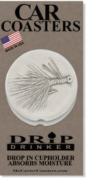 Fly Lure Car Coasters