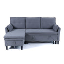 L-Shaped Reversible Chaise Sectional Sofa With Storage